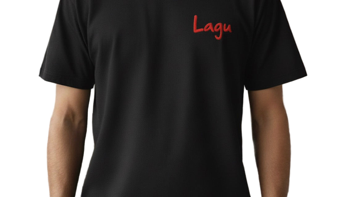 Lagu 100% cotton Athleisure unisex T-shirt