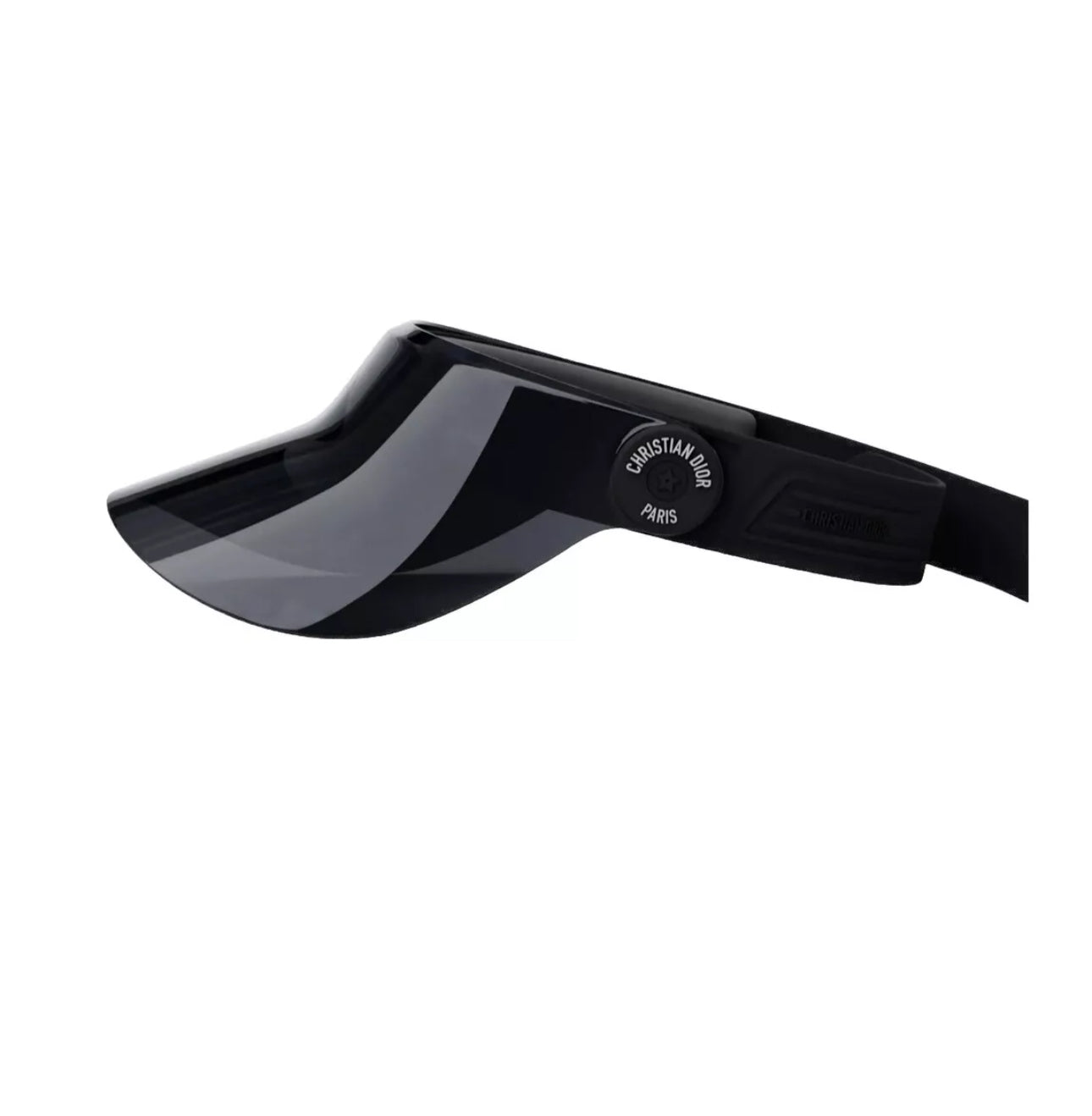 Dior Club Visor Matte Black Sun Shield Visor Unisex!