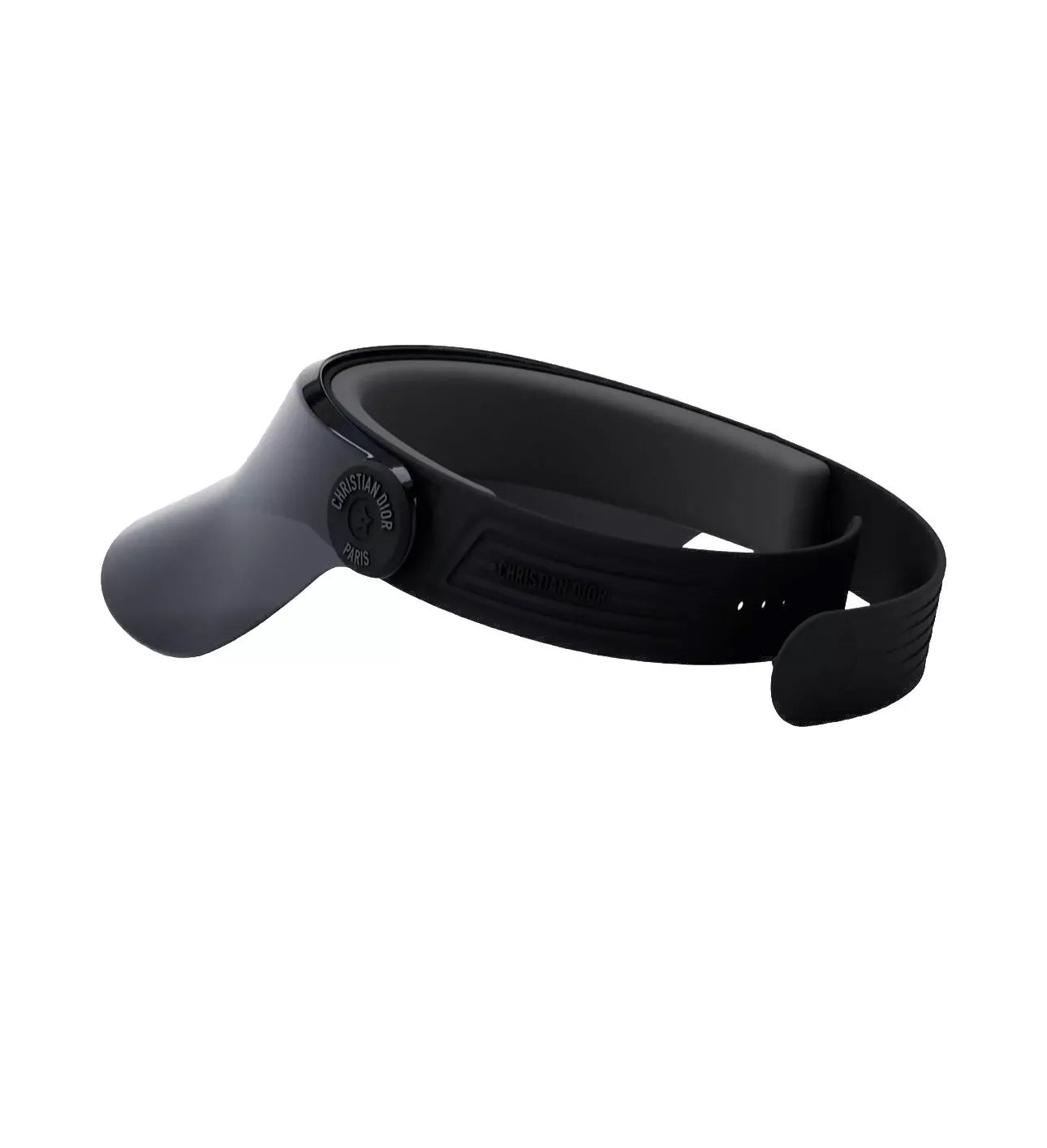 Dior Club Visor Matte Black Sun Shield Visor Unisex!