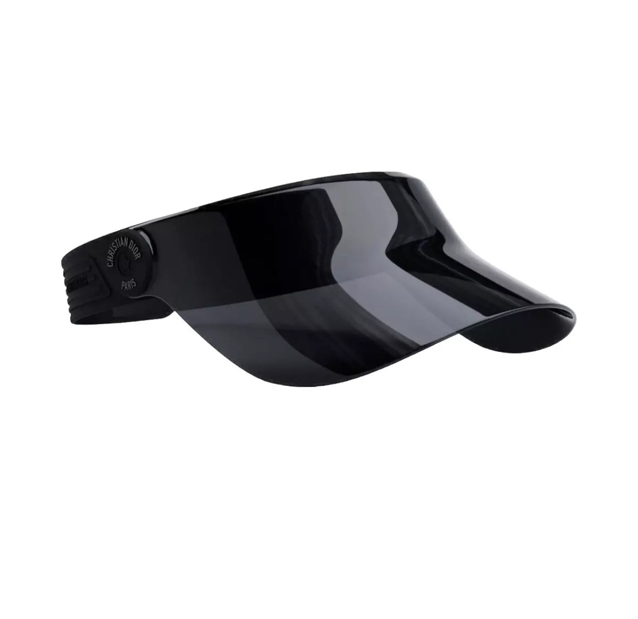 Dior Club Visor Matte Black Sun Shield Visor Unisex!