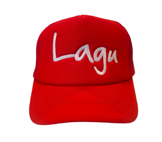 Lagu™️ 'Rebel Red' Trucker SnapBack