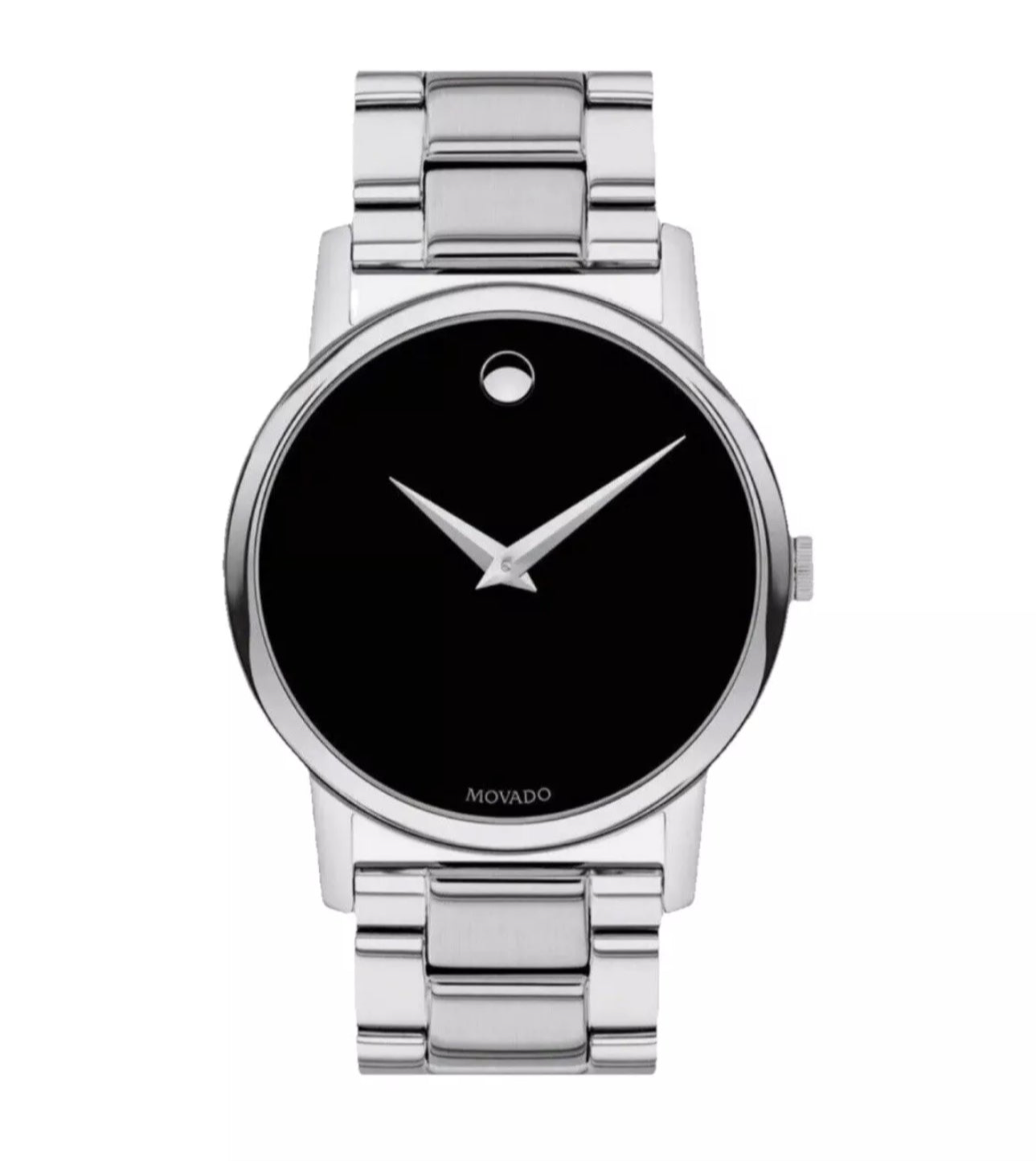 Movado Men's Museum Black Dial Watch