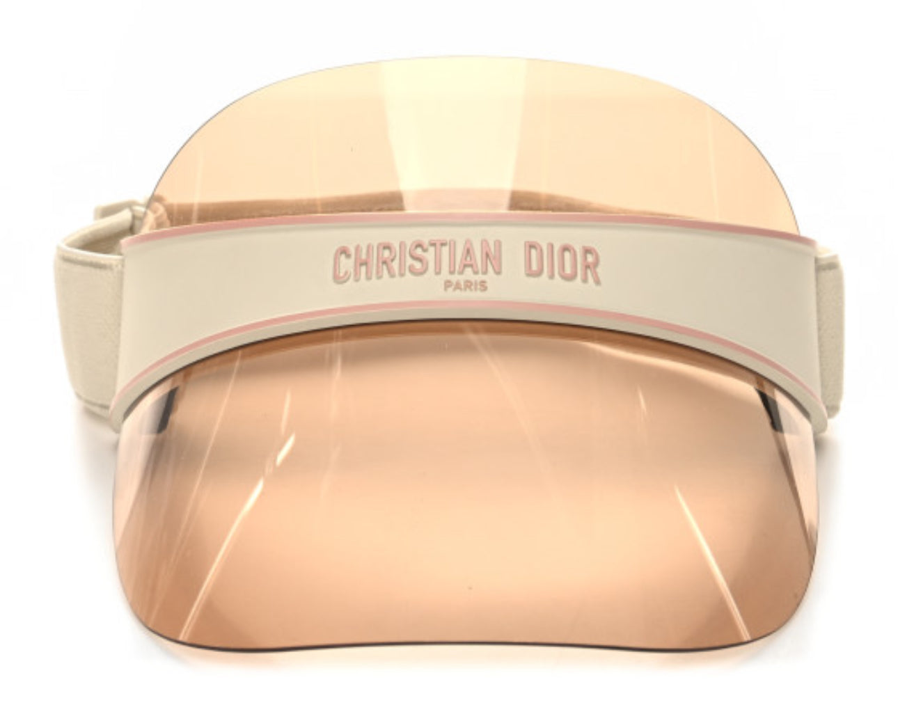 DIOR Eyewear - Diorclub V1u Perspex & Cotton-blend Jacquard Visor