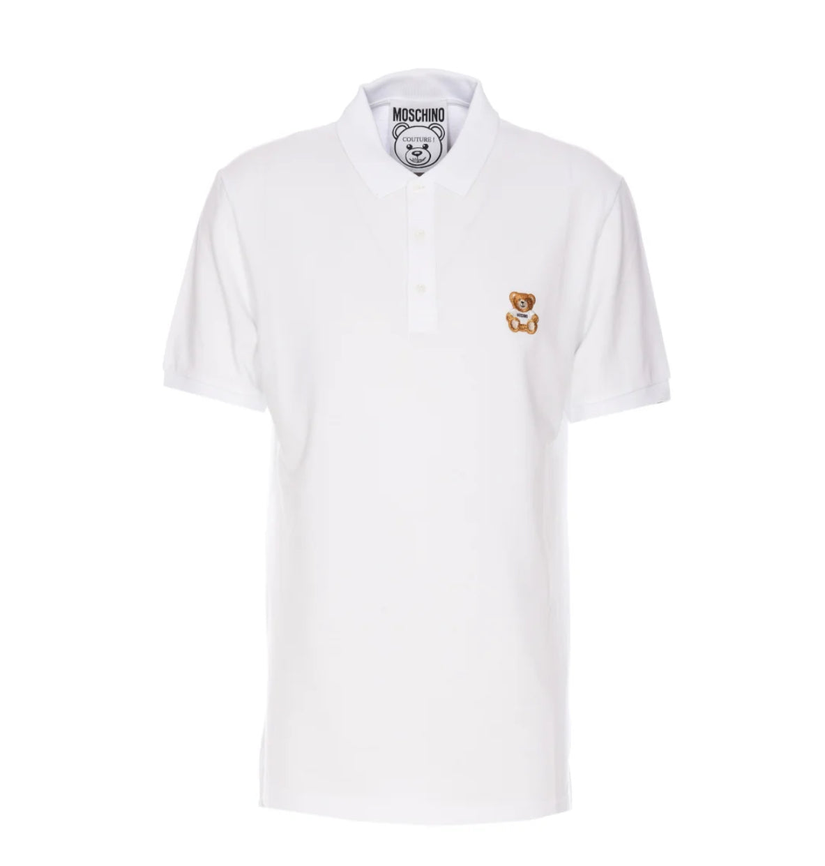 Moschino Couture Toy Bear Logo Polo