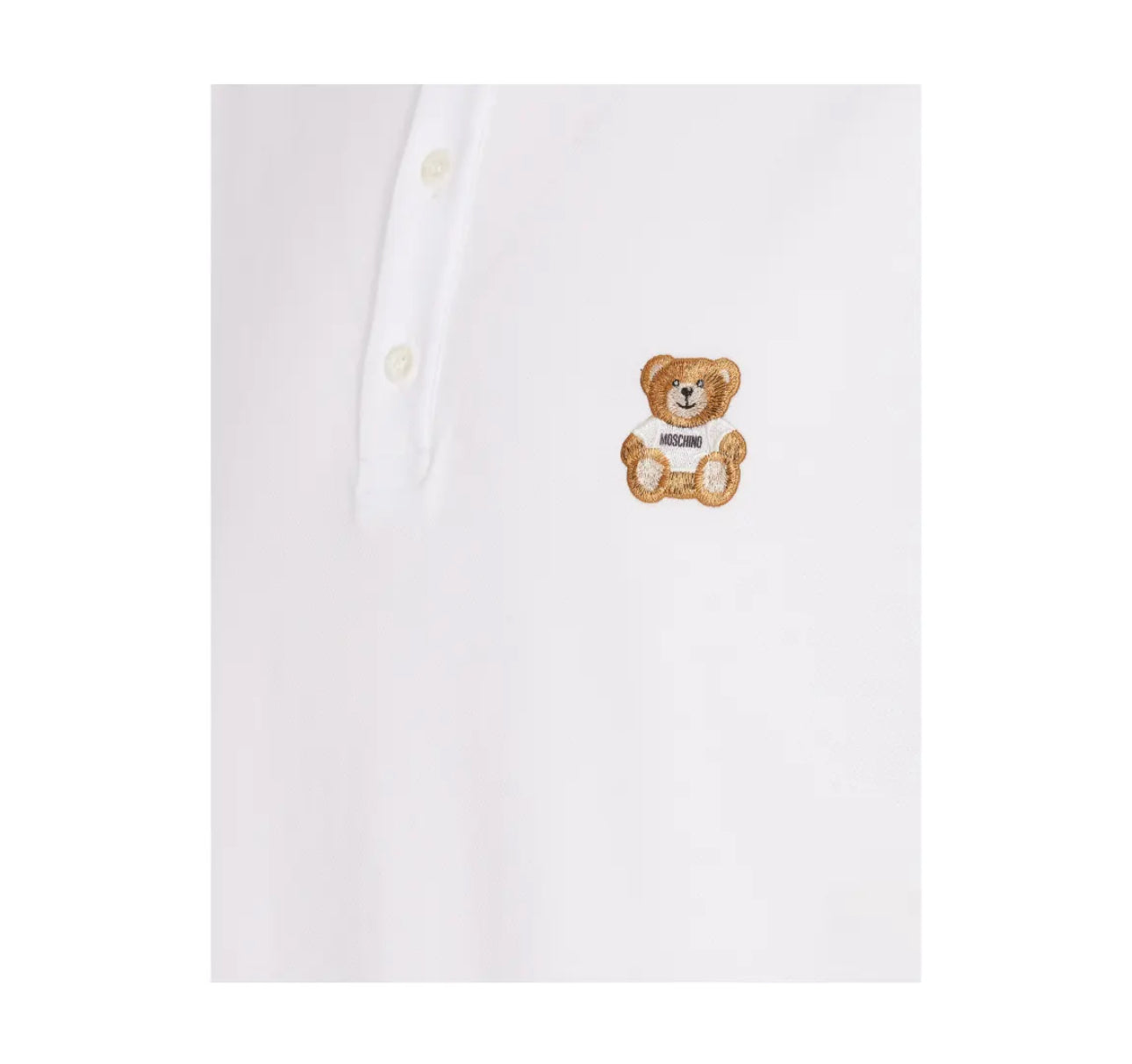 Moschino Couture Toy Bear Logo Polo