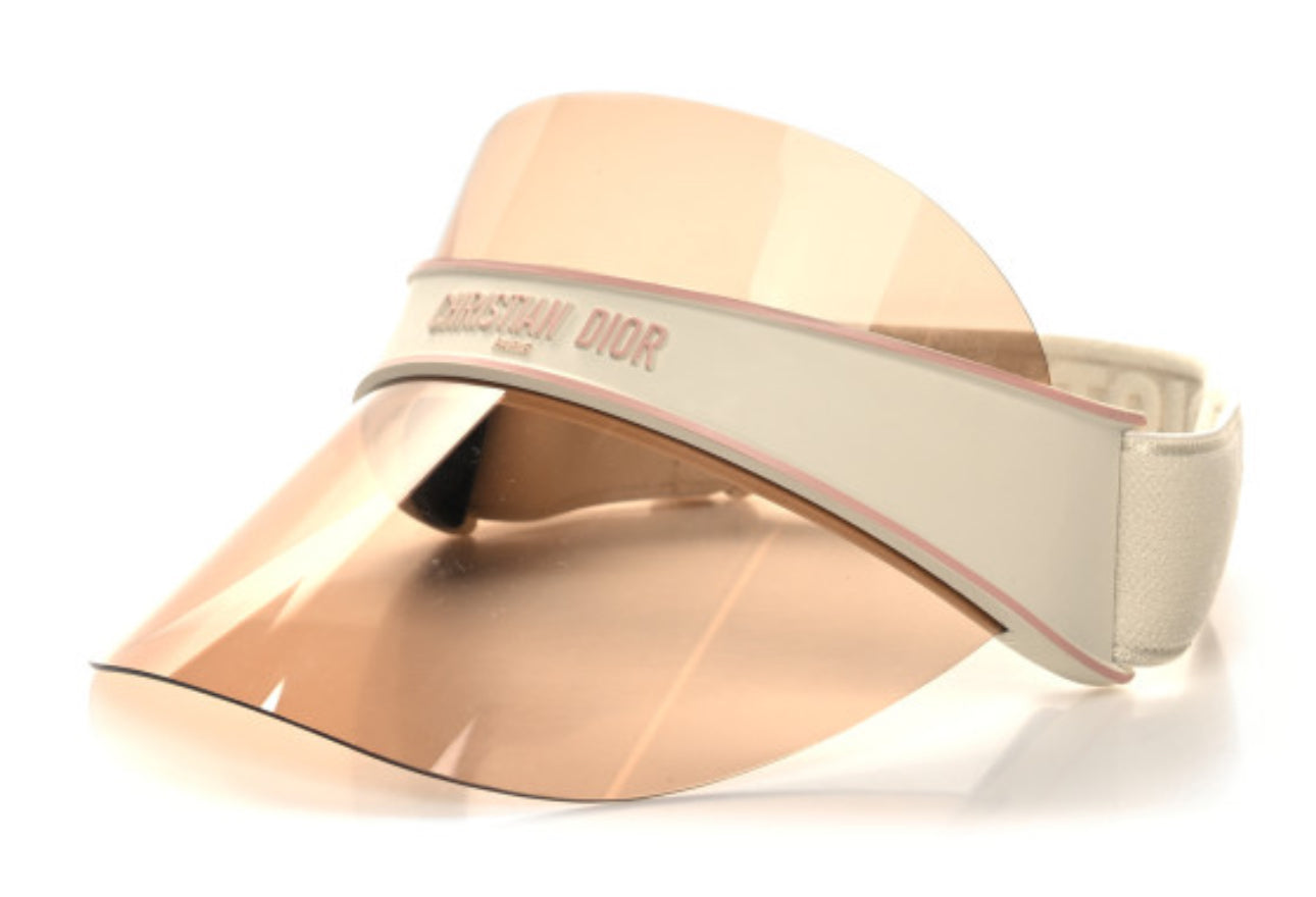 DIOR Eyewear - Diorclub V1u Perspex & Cotton-blend Jacquard Visor