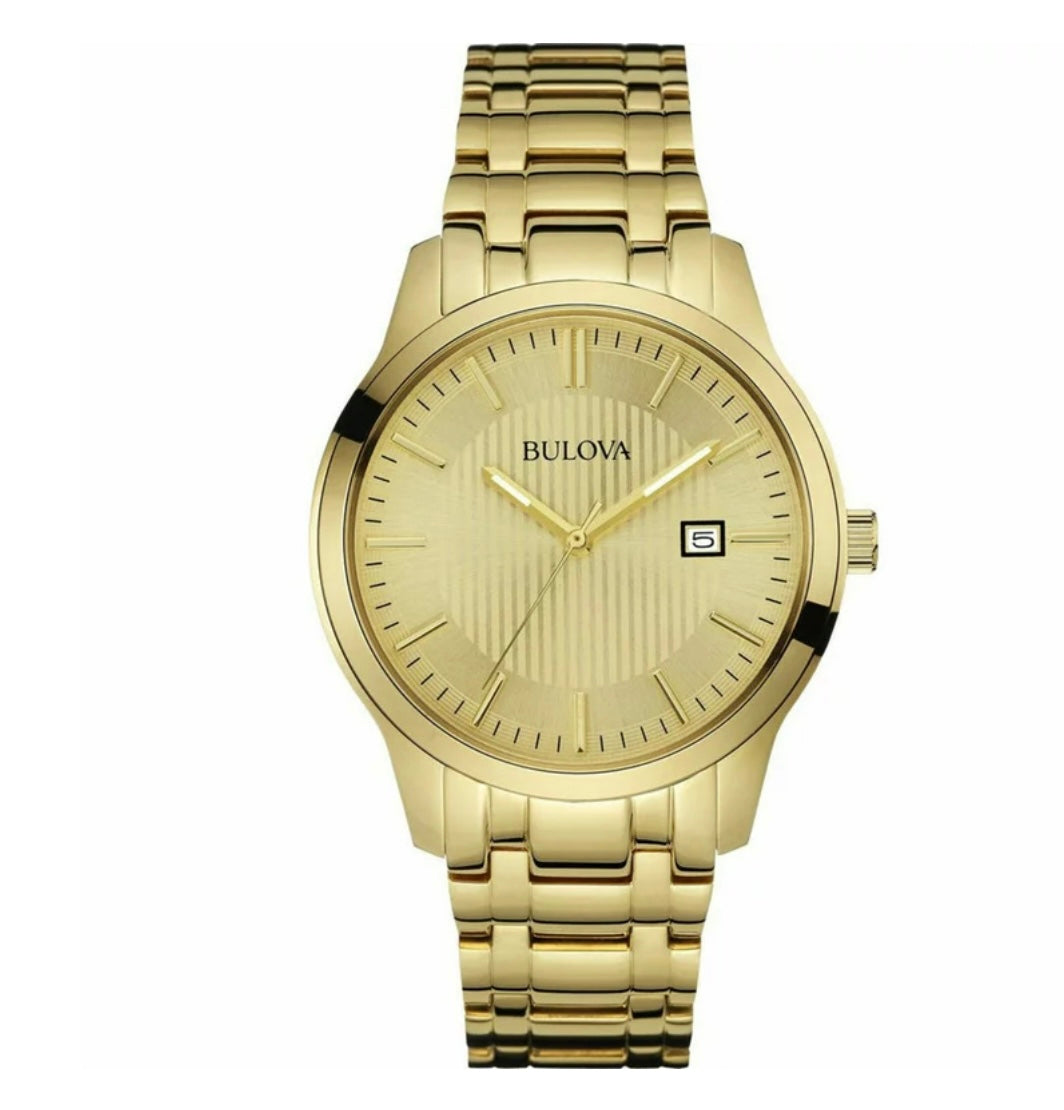 Bulova Men's Gold-Tone Classic Watch