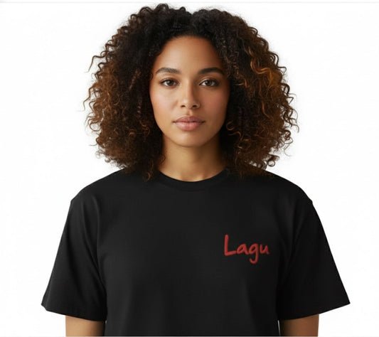 Lagu 100% cotton Athleisure unisex T-shirt