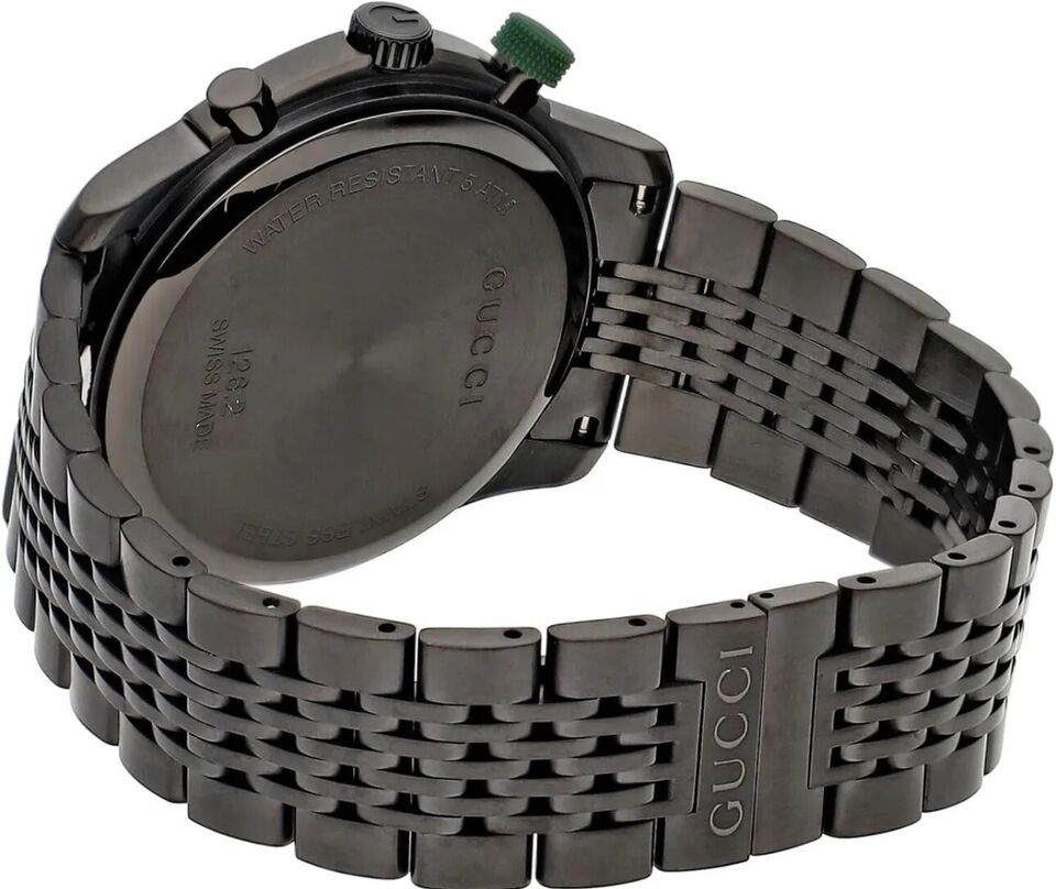 Gucci Men's Black Chronograph Watch